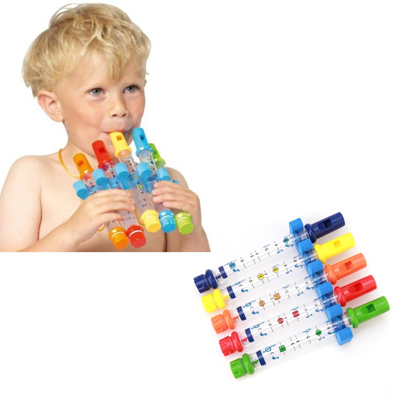 5pcs Lot Kids Bathtime Fun Water Flutes