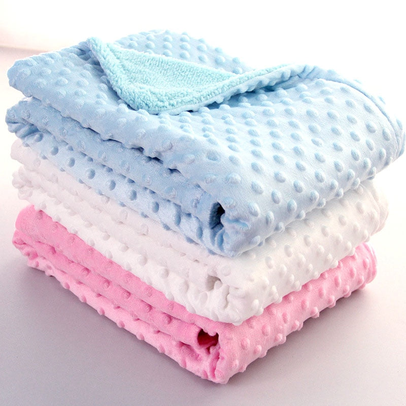 Polar Dot Baby Blanket Blanket Newborn