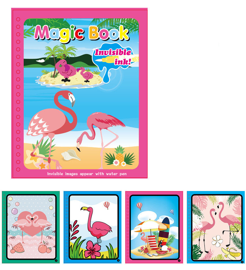 Children's Magic Water Painting Book