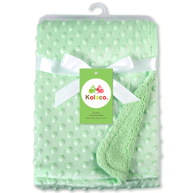 Polar Dot Baby Blanket Blanket Newborn