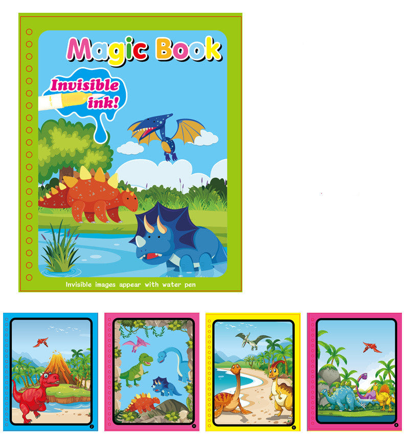 Children's Magic Water Painting Book