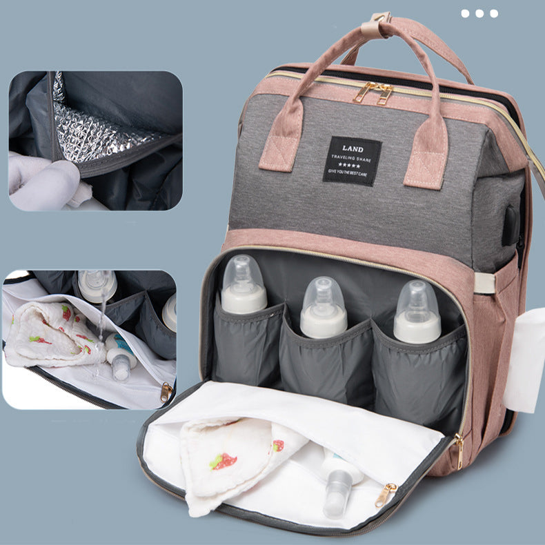 New Mummy Baby Crib Backpack Large Capacity