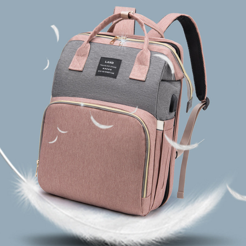 New Mummy Baby Crib Backpack Large Capacity