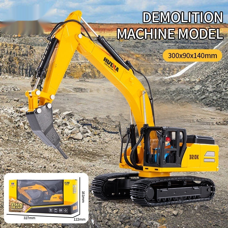 Static Self-unloading Excavator