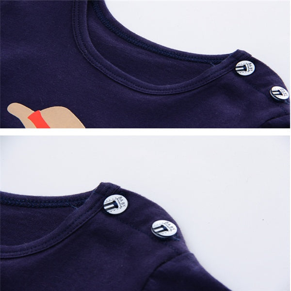 Cartoon Clothing Baby Boy Summer Clothes T-shirt