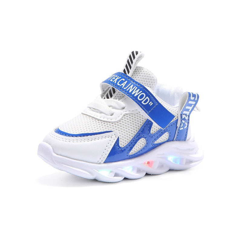 Children's Alphabet Webbing Mesh Breathable Kids Shoes C