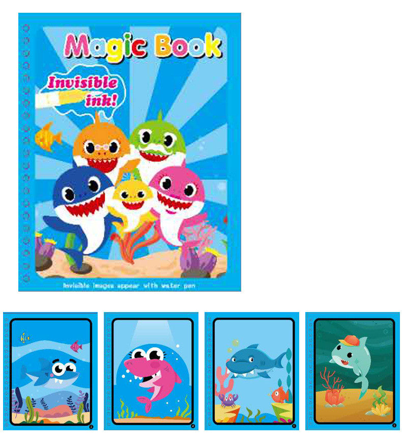 Children's Magic Water Painting Book